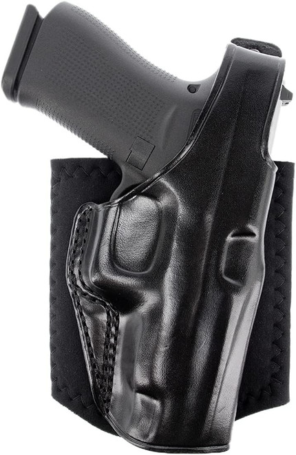 Galco Ankle Glove Holster For Glock 43X MOS W/WO Red Dot - Black - RH