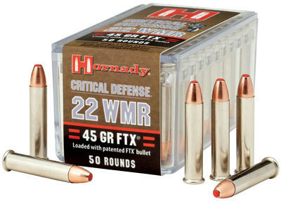 Hornady Critical Defense 22 Mag 45 gr Flex Tip eXpanding 500 Rounds 83200