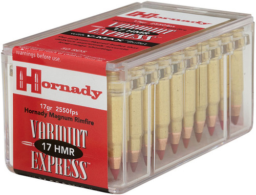 Hornady Varmint Express 17 HMR 17 gr V-Max 500 Rounds 83170