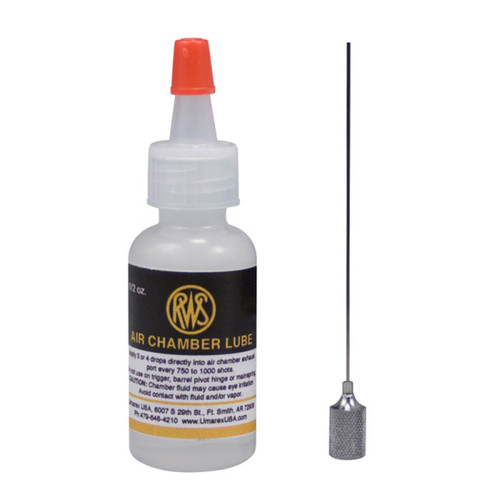 Umarex RWS Chamber Lube Airgun Maintenance Oil W/ Needle - Non Petroleum