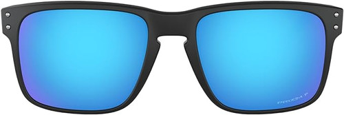 Oakley Men's Holbrook Sunglasses Matte Black/Prizm Sapphire Irid Polarized