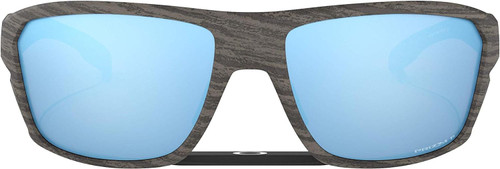 Oakley Men's Split Shot Rectangular Sunglasses Woodgrain/Prizm