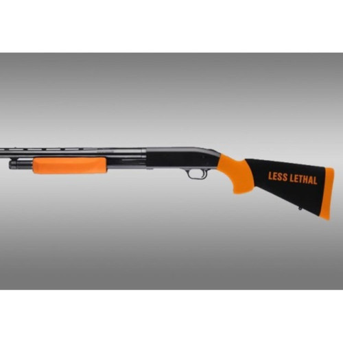 Hogue Mossberg 500 Less Lethal Orange Overmolded Shotgun Stock W/ Forend