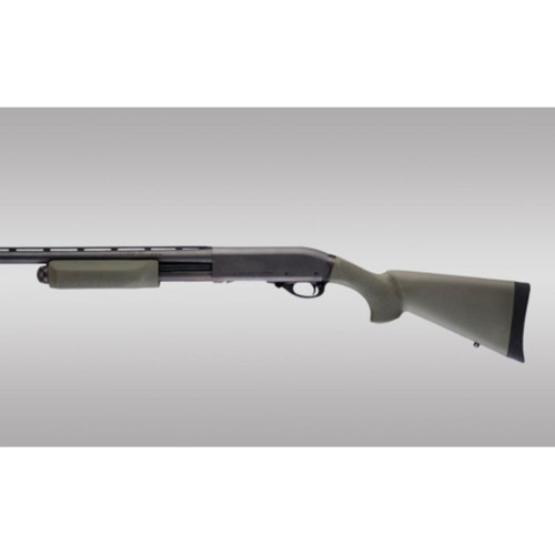 Hogue Remington 870 20 Gauge OverMolded Shotgun Stock & Forend Kit OD Green