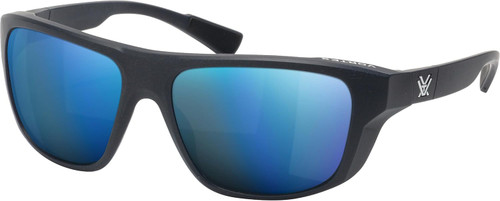 Vortex Optics Jackal Sunglasses Blue Frame Smoke Lens/Blue Mirror