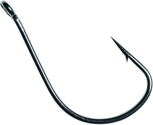Owner Mosquito Light 12 Pack Fishing Hook Size 10 Black Chrome 4105-011