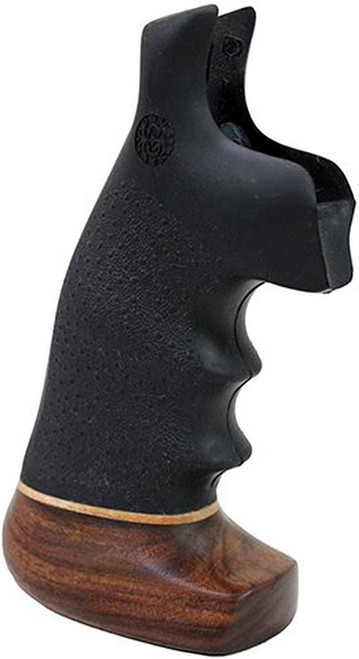 Hogue S&W N Frame Conversion Rubber Monogrip Black Rubber W/ Wood Big Butt