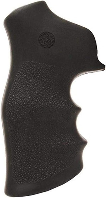 Hogue Ruger GP100 & Super Redhawk Monogrip W/ Finger Grooves Rubber - Black