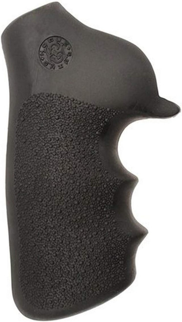 Hogue Ruger GP100 & Super Redhawk Tamer Grip W/ Finger Grooves Rubber- Blk