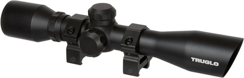 TruGlo Compact Shotgun Diamond Ballistic Reticle Black Riflescope 4x32mm TruGlo Compact Shotgun Diamond Ballistic Reticle Black Riflescope 4x32mm