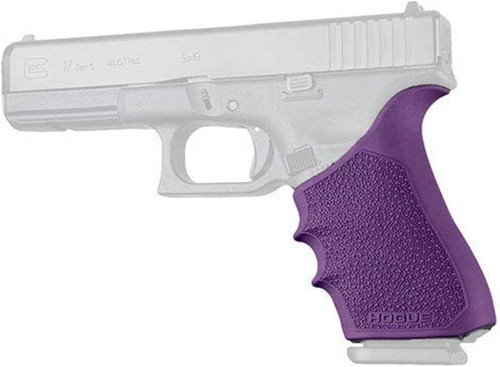 Hogue HandALL Beavertail Grip Sleeve Glock 17 (GEN 3 & 4) - Purple 17036