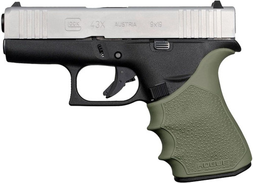 Hogue HandALL Beavertail Grip Sleeve Glock 43X, 48 - OD Green 18211