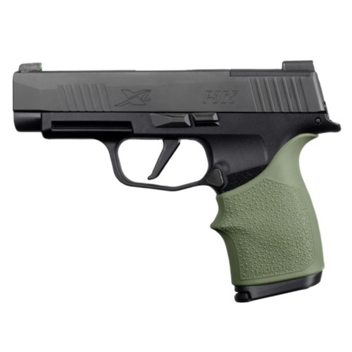 Hogue HandALL Beavertail Grip Sleeve Sig Sauer P365X & XL - OD Green -18711