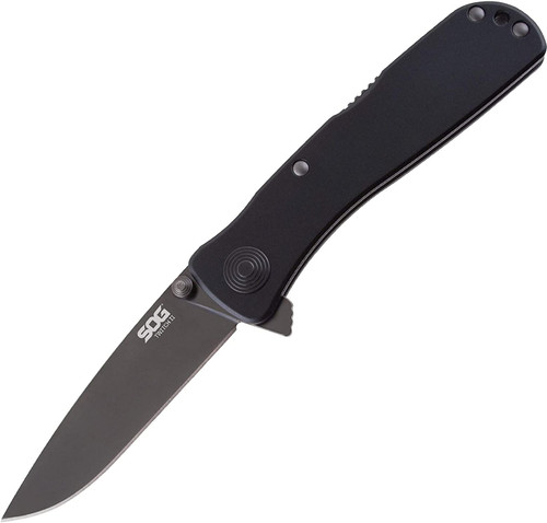 SOG Twitch ll Lockback Knife- EDC Assisted Opening Tactical Folding Knife