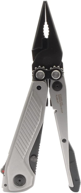 SOG Flash MT Multi-Tool EDC CRYO D2 Steel Pocket Size 7 Tools Silver/Black