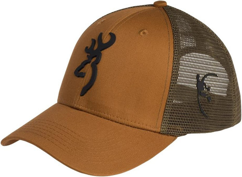 Browning Hat Buckmark Graphic Cap Rust Loden One Size Fits Most