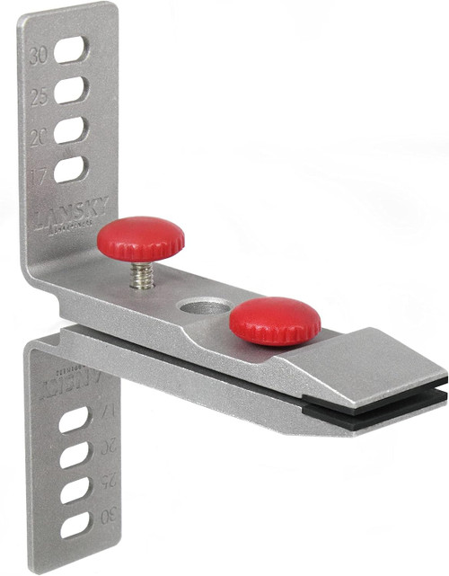 Lansky Sharpeners Rubber-Jaw Multi Angle Dual Thumbscrew Knife Clamp