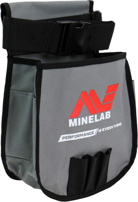 Minelab 48" Accessory Pouch for Tools & Finds Grey/Black 3011-0488