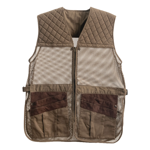 Benelli Sporting Hunting Vest W/ Wide Mesh & Breathable Cotton - Olive XL
