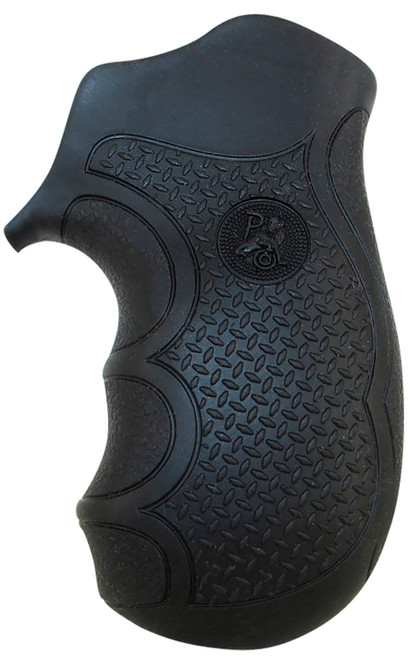 Pachmayr Diamond Pro Grips W/ Checkering & Finger Grooves Ruger LCR BLK