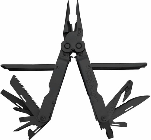 SOG Powerlock V-Cutter Multi-Tool W/ Nylon Carrying Pouch - Black