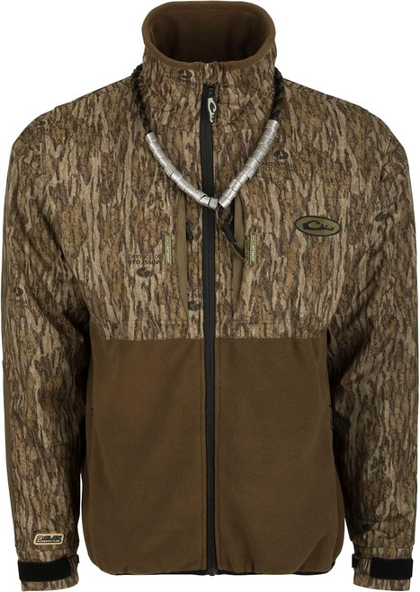 Drake Waterfowl Guardian Flex Fleece Eqwader Full Zip Bottomland 2X-Large