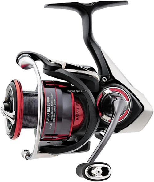 Daiwa Fuego LT Spinning Fishing Reel Gear Ratio 6.2:1 FGLT2500D-XH- USED