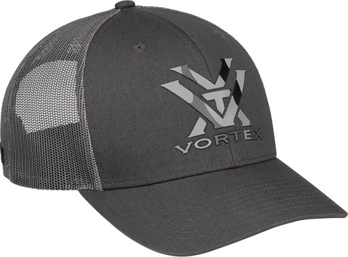 Vortex Men Camo Punch Snap Back Cap - Charcoal - One Size