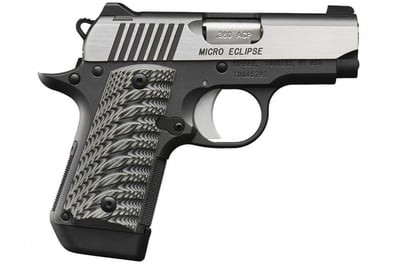 Kimber 3300188 Micro Eclipse 380 ACP 7+1 2.75" BBL KimPro II Charcoal Gray