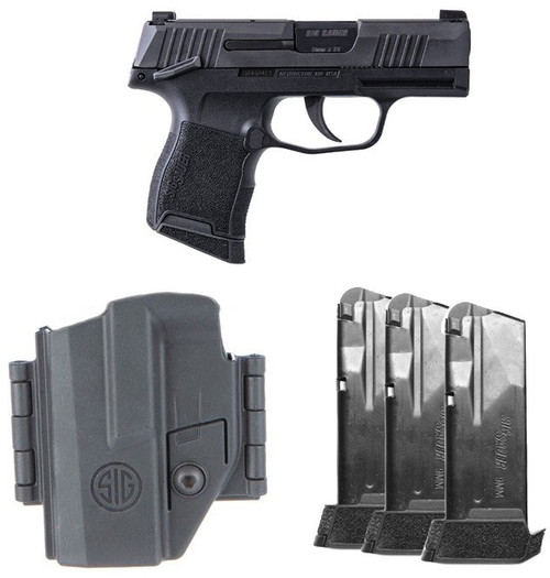 Sig P365 OR MS Tac-Pac 3659BXR3PMSTACPAC 9mm 3.1" BBL X-Ray 3 Sights 12+1