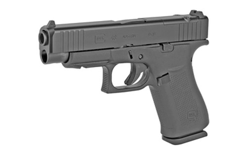 Glock PA4850201FRMOS G48 MOS Compact 9mm 4.17"BBL 10+1 Black