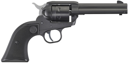 Ruger 2002 Wrangler 22LR 6 Shot 4.62" BBL Black Cerakote Checkered Grips