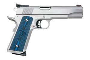 Colt O5070XE Gold Cup Trophy 45 ACP 8+1 5" BBL Stainless Blue G10 Grips