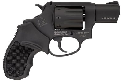 Taurus 2942M021 942 22 WMR 8rd 2" BBL Matte Black Polymer Grip