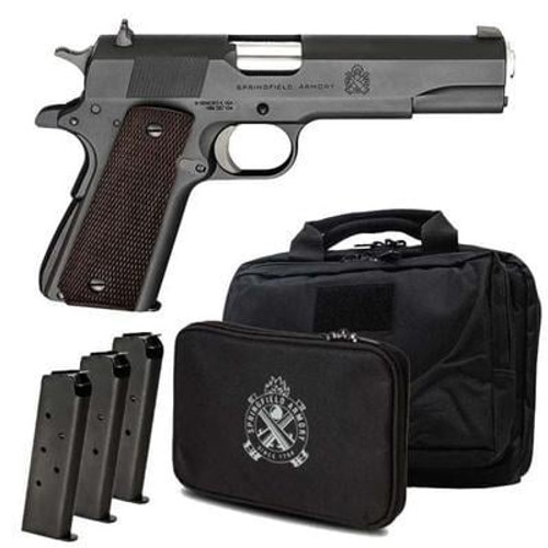 Springfield Armory Defender Series 1911 45ACP 5" BBL 7+1 Gear Up Package