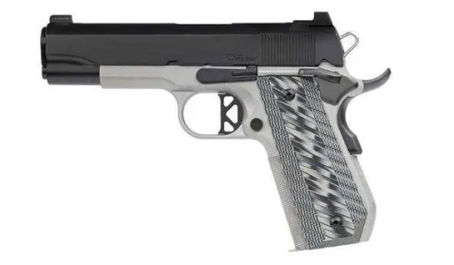 Dan Wesson 01825 V-Bob 45 ACP 8+1 4.25" BBL Stainless Blued G10 Grip
