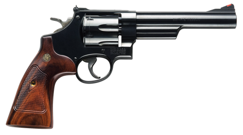 Smith & Wesson 57 Classic 41 Mag Blued Wood Grips 150481 6" BBL 6rd