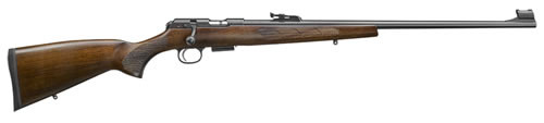 CZ-USA 02303 457 Lux 17 HMR 5+1 24" BBL Black Turkish Walnut European