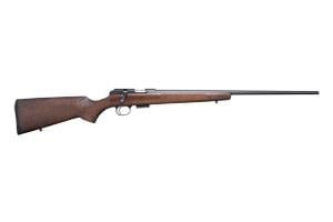CZ-USA 02310 457 American 22 LR 5+1 24" BBL Black Nitride Turkish Walnut