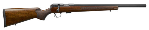 CZ-USA 02342 457 Varmint Full Size 17 HMR 5+1 20.5"BBL Black Turkish Walnut