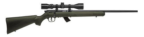 Savage 26721 Mark II FXP 22 LR 5+1 21" OD Green RH Bushnell 3-9x40mm