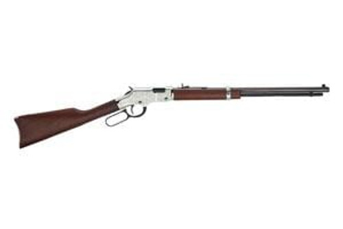 Henry H004SEV Silver Eagle 17 HMR 11+1 20" BBL Nickel Plated Walnut Henry H004SEV Silver Eagle 17 HMR 11+1 20" BBL Nickel Plated Walnut