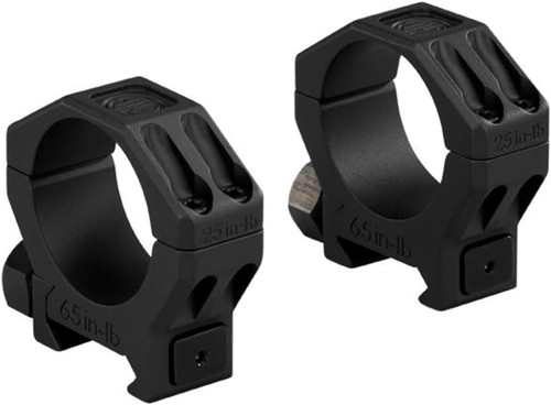 Sig Sauer ALPHA6 30mm Scope Rings Picatinny/Weaver - Blk - Low 0.85"