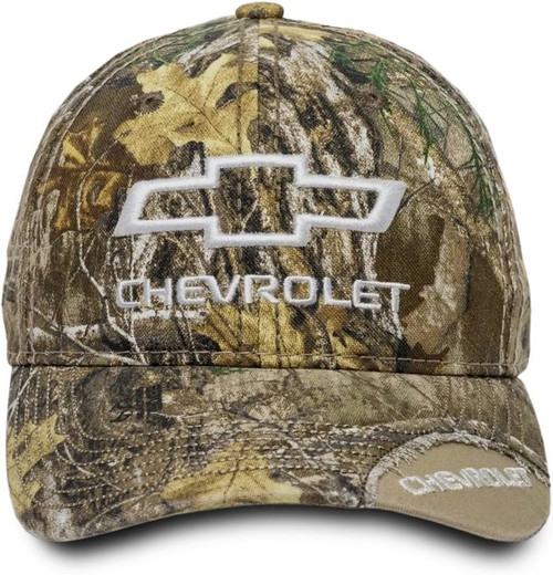 Outdoor Cap Chevrolet Cotton/Polyester Twill Hat - Realtree Edge - GEN09A