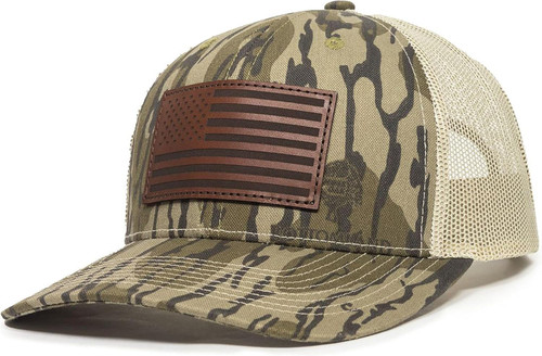 Outdoor Cap Mossy Oak Original Bottomland and Tan, One Size Fits All