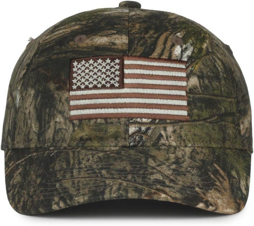 Outdoor Cap USA Logo Hat,  Mossy Oak Country DNA Camo, One Size Fits All Outdoor Cap USA Logo Hat,  Mossy Oak Country DNA Camo, One Size Fits All