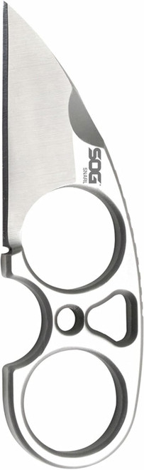 SOG Snarl 2.3" Fixed Sheepsfoot Blade Utility Neck Knife W/ Sheath