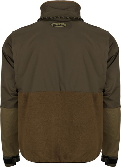 Drake Waterfowl MST G-Flex Eqwader Fleece Full Zip Jacket Green Timber XL