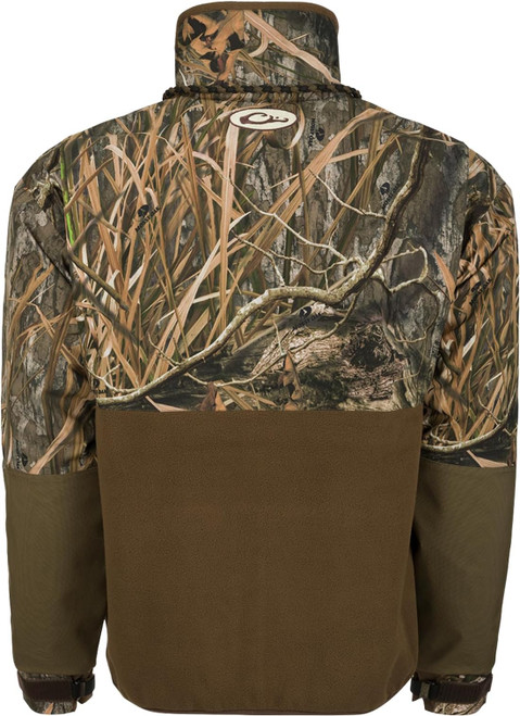 Drake Waterfowl MST G-Flex Eqwader Full Zip Jacket Shadowgrass Habitat XL
