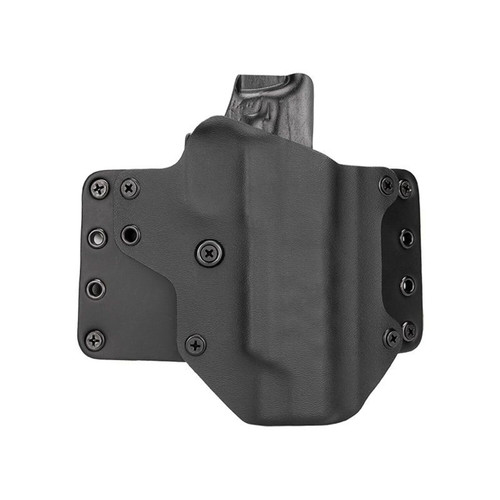 Kimber 2K11 BlackPoint Tactical Leather WING Holster RH LW Optic Cut - Blk